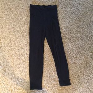 Vera wang black high waisted leggings